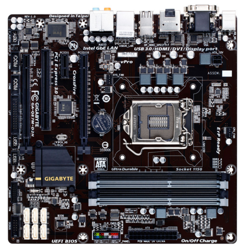 Motherboards GIGABYTE GAQ87MD2H ** GAMING MOTHERBOARD ** EXCELLENT